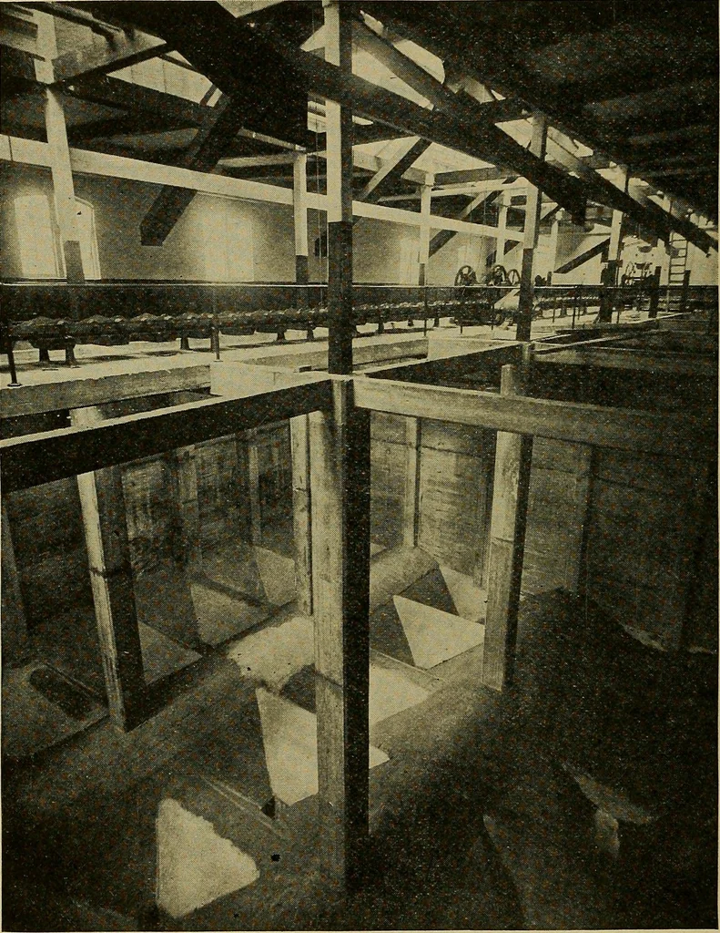 An illustration from How to build, equip and operate a cotton mill in the United States, 1913, leaf 45