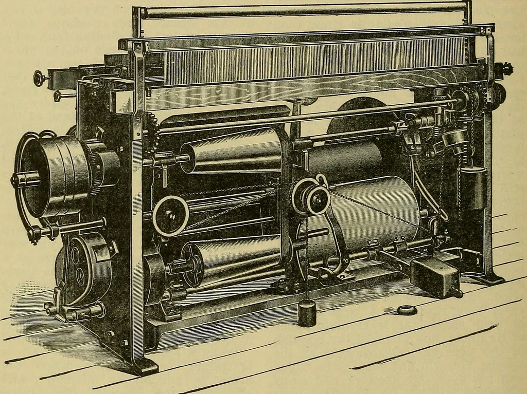 An illustration from How to build, equip and operate a cotton mill in the United States, 1913, leaf 455