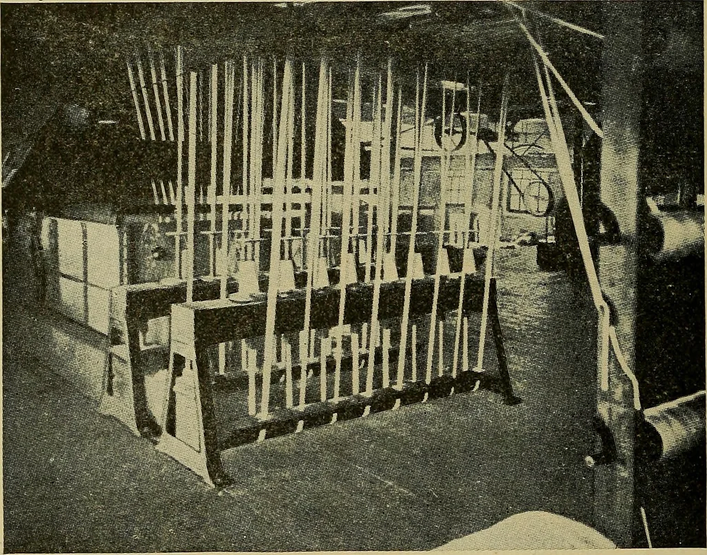 An illustration from How to build, equip and operate a cotton mill in the United States, 1913, leaf 477