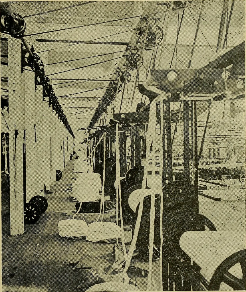 An illustration from How to build, equip and operate a cotton mill in the United States, 1913, leaf 526