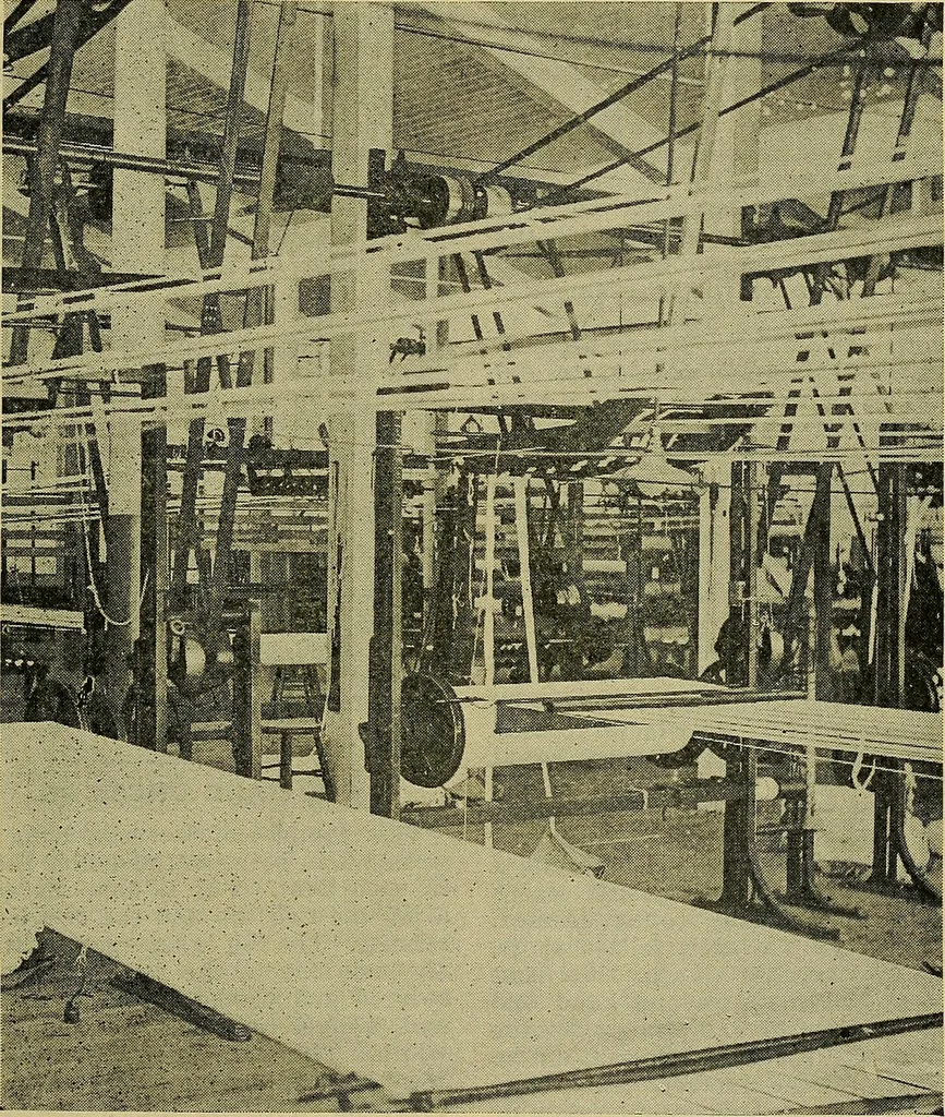 An illustration from How to build, equip and operate a cotton mill in the United States, 1913, leaf 528