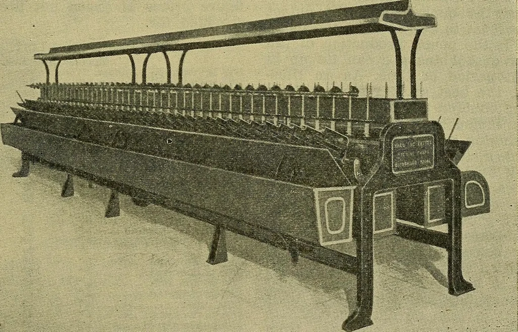 An illustration from How to build, equip and operate a cotton mill in the United States, 1913, leaf 548