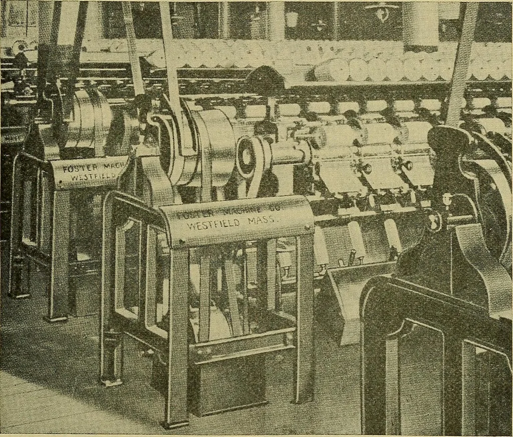 An illustration from How to build, equip and operate a cotton mill in the United States, 1913, leaf 552