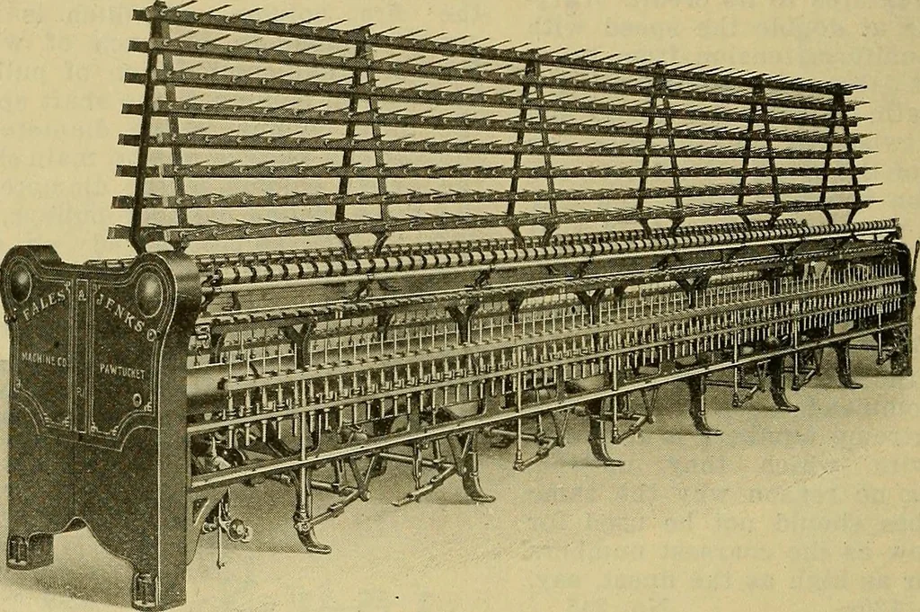 An illustration from How to build, equip and operate a cotton mill in the United States, 1913, leaf 603