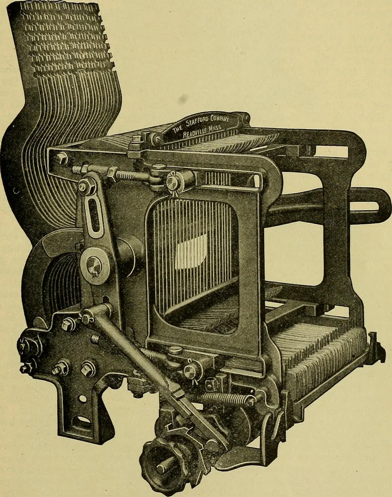An illustration from How to build, equip and operate a cotton mill in the United States, 1913, leaf 618