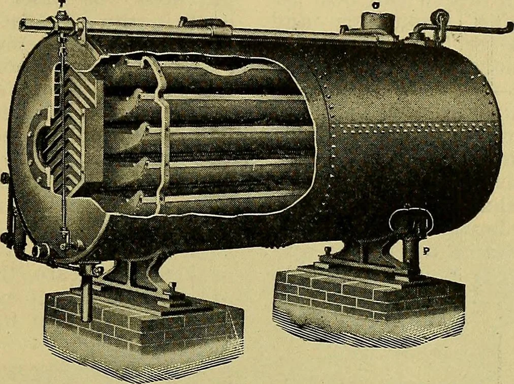 An illustration from How to build, equip and operate a cotton mill in the United States, 1913, leaf 62