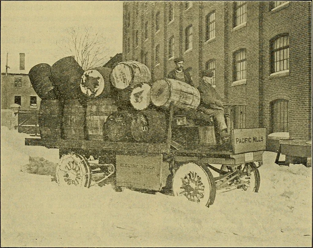 An illustration from How to build, equip and operate a cotton mill in the United States, 1913, leaf 664