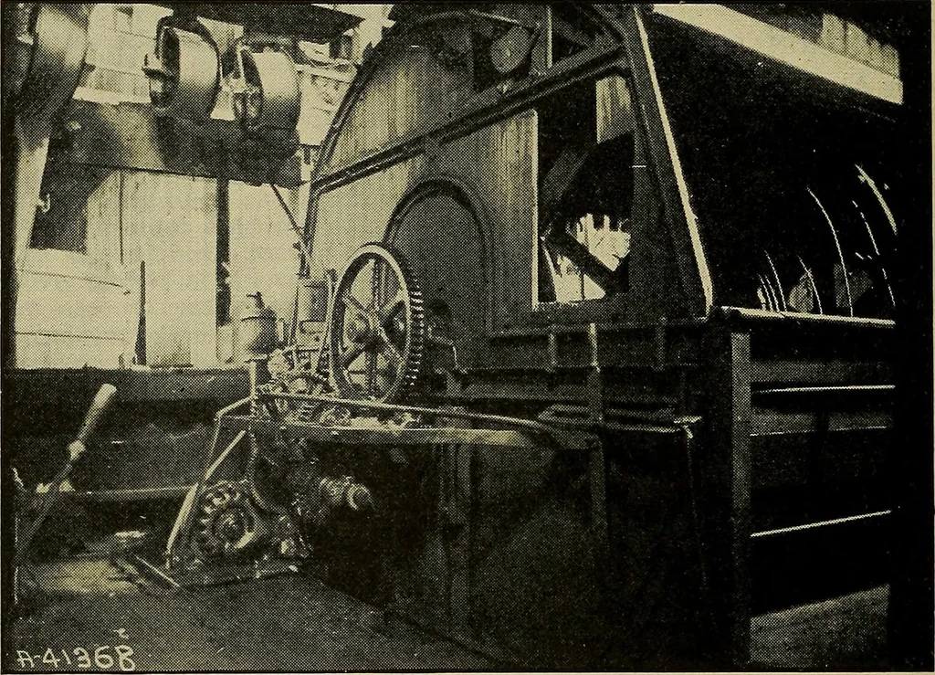 An illustration from How to build, equip and operate a cotton mill in the United States, 1913, leaf 677