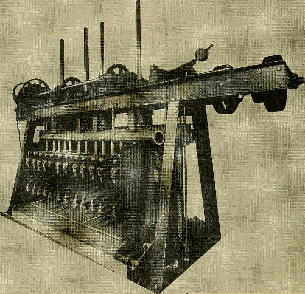 An illustration from How to build, equip and operate a cotton mill in the United States, 1913, leaf 711