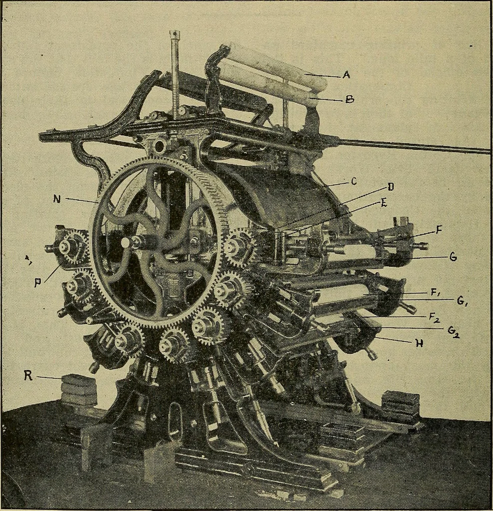 An illustration from How to build, equip and operate a cotton mill in the United States, 1913, leaf 715