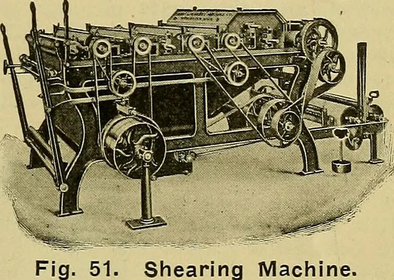 An illustration from How to build, equip and operate a cotton mill in the United States, 1913, leaf 726