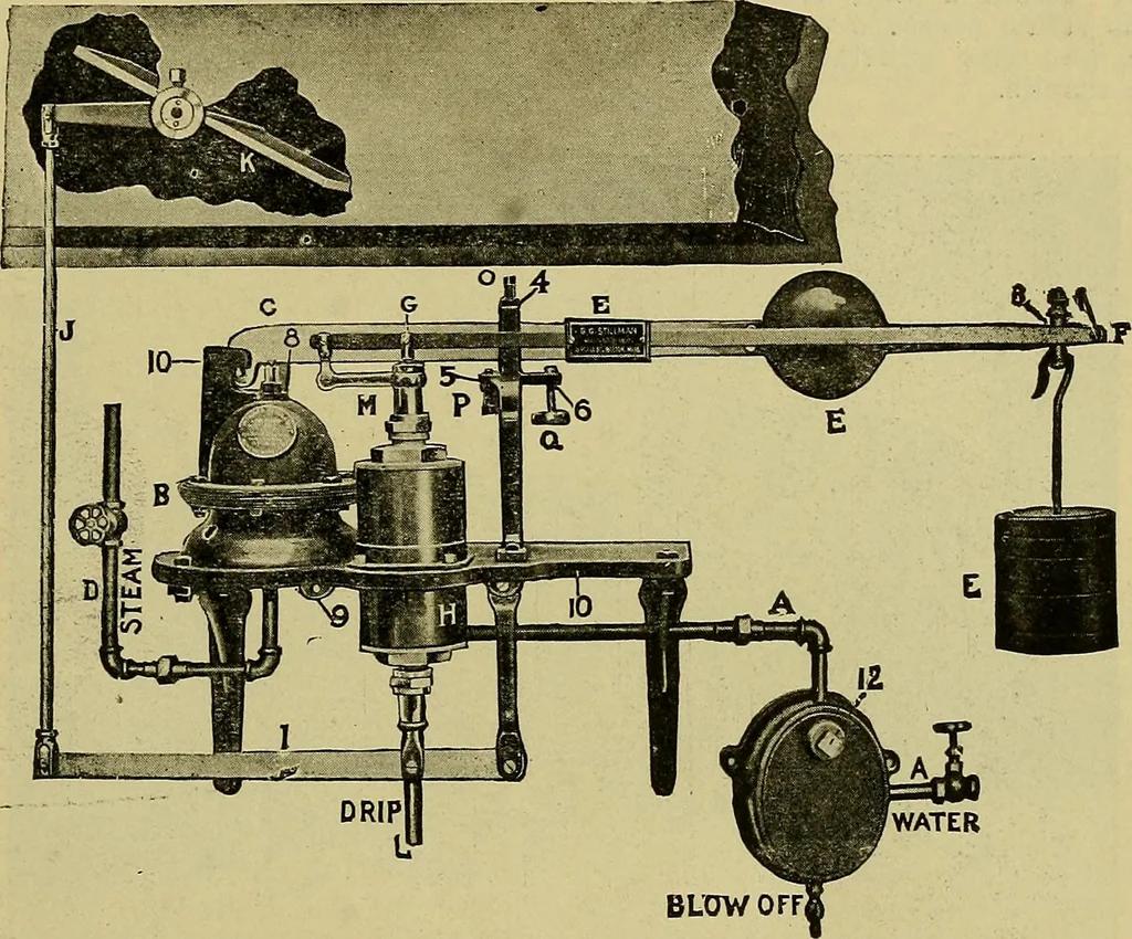 An illustration from How to build, equip and operate a cotton mill in the United States, 1913, leaf 76