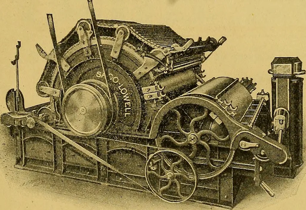 An illustration from How to build, equip and operate a cotton mill in the United States, 1913, leaf 788