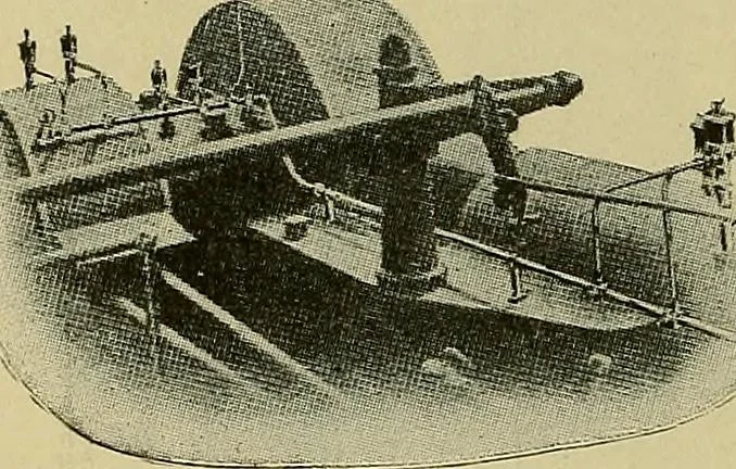 An illustration from How to build, equip and operate a cotton mill in the United States, 1913, leaf 85