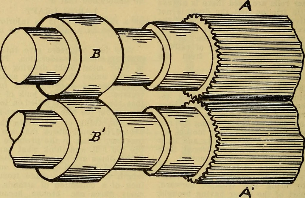 An illustration from How to build, equip and operate a cotton mill in the United States, 1913, leaf 245