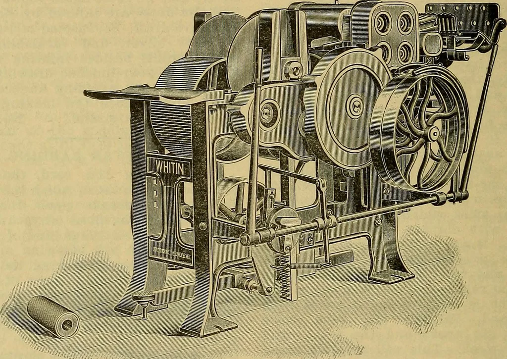 An illustration from How to build, equip and operate a cotton mill in the United States, 1913, leaf 253