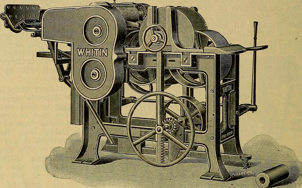 An illustration from How to build, equip and operate a cotton mill in the United States, 1913, leaf 255