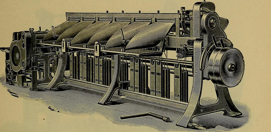 An illustration from How to build, equip and operate a cotton mill in the United States, 1913, leaf 256