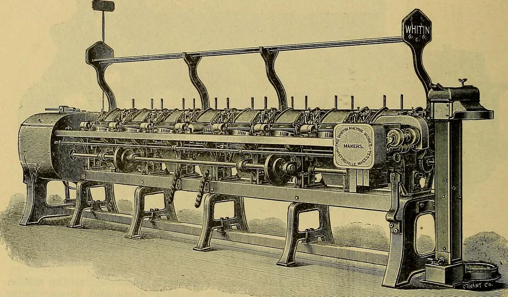 An illustration from How to build, equip and operate a cotton mill in the United States, 1913, leaf 257
