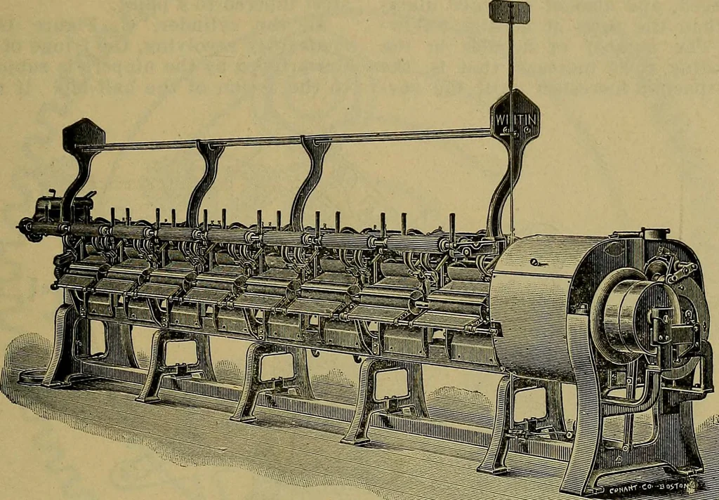 An illustration from How to build, equip and operate a cotton mill in the United States, 1913, leaf 258