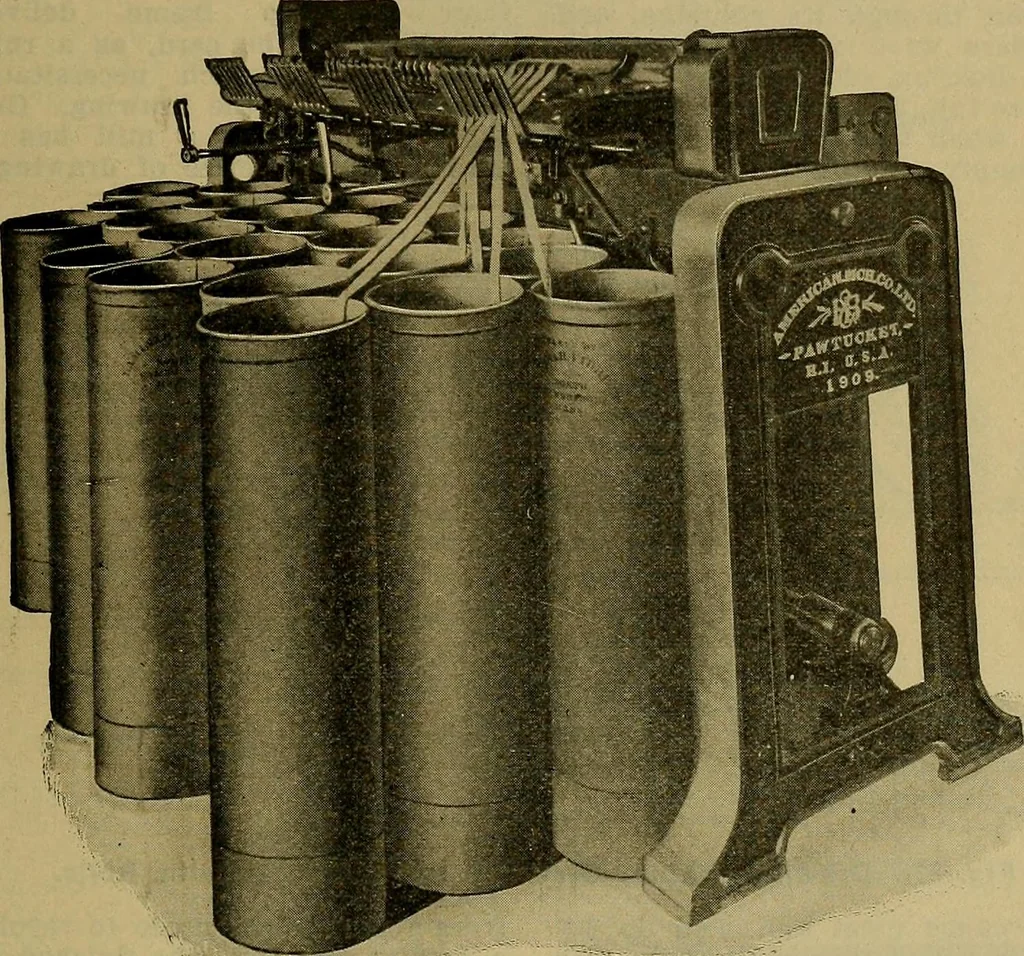 An illustration from How to build, equip and operate a cotton mill in the United States, 1913, leaf 272