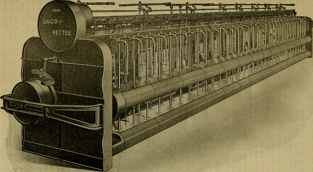 An illustration from How to build, equip and operate a cotton mill in the United States, 1913, leaf 290