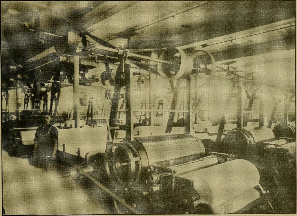 An illustration from How to build, equip and operate a cotton mill in the United States, 1913, leaf 330