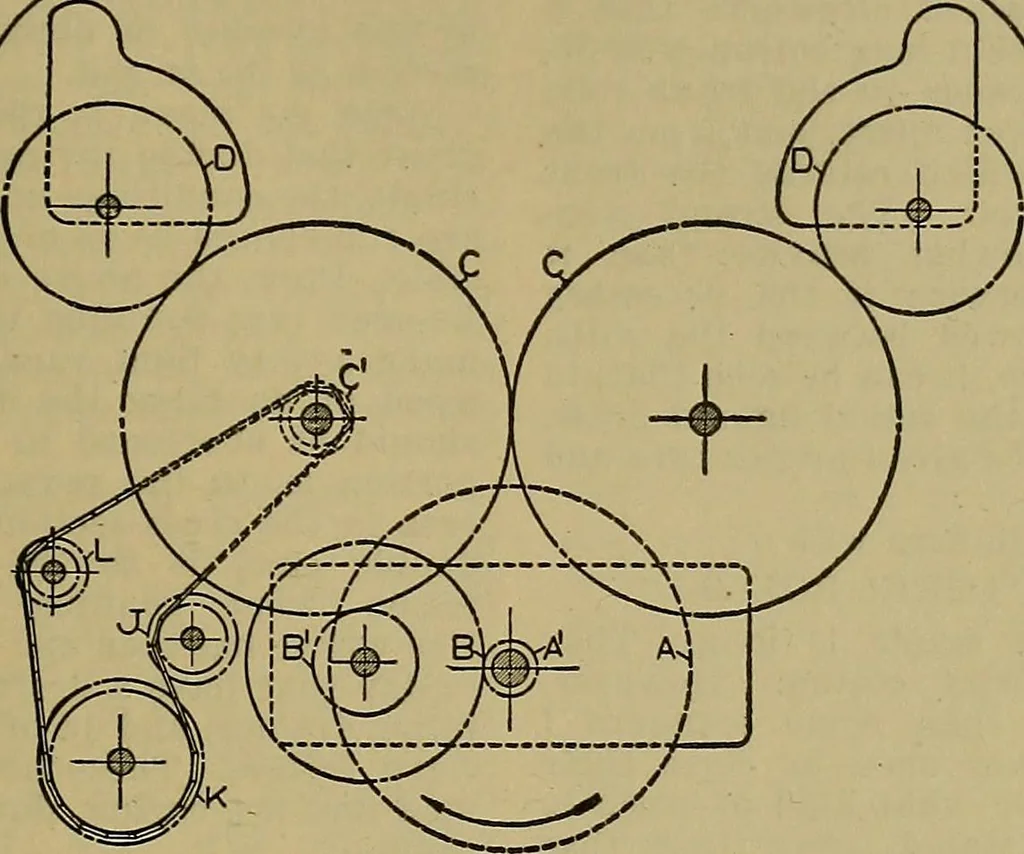 An illustration from How to build, equip and operate a cotton mill in the United States, 1913, leaf 404
