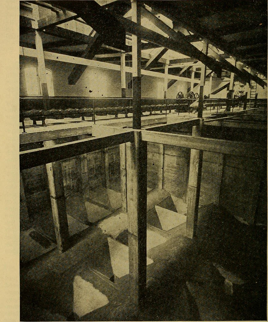 An illustration from How to build, equip and operate a cotton mill in the United States, 1913, leaf 41