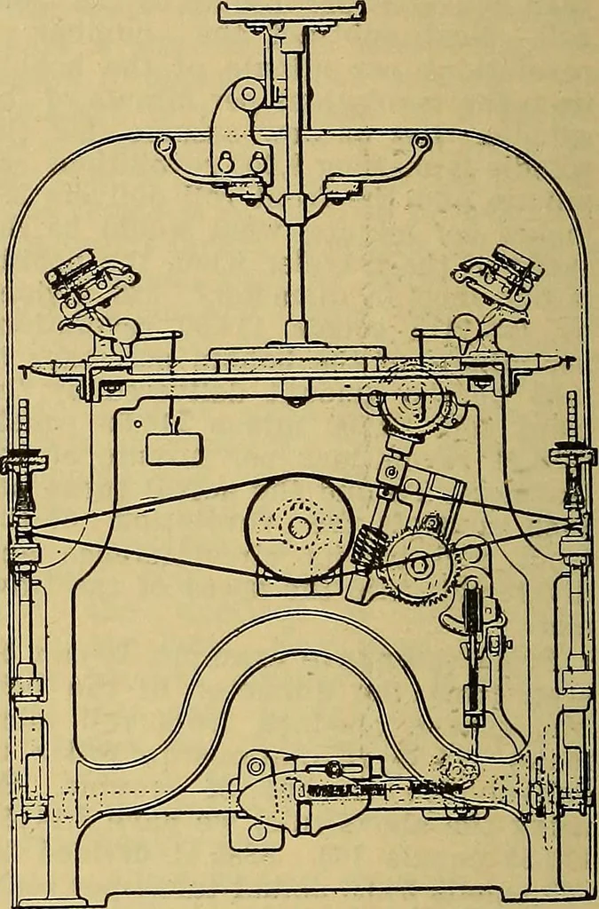 An illustration from How to build, equip and operate a cotton mill in the United States, 1913, leaf 411