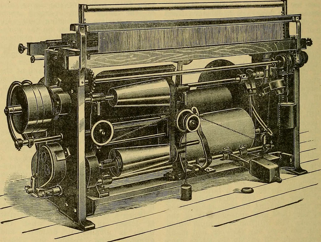 An illustration from How to build, equip and operate a cotton mill in the United States, 1913, leaf 451