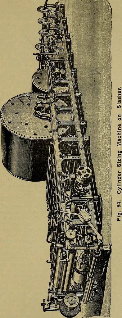An illustration from How to build, equip and operate a cotton mill in the United States, 1913, leaf 488