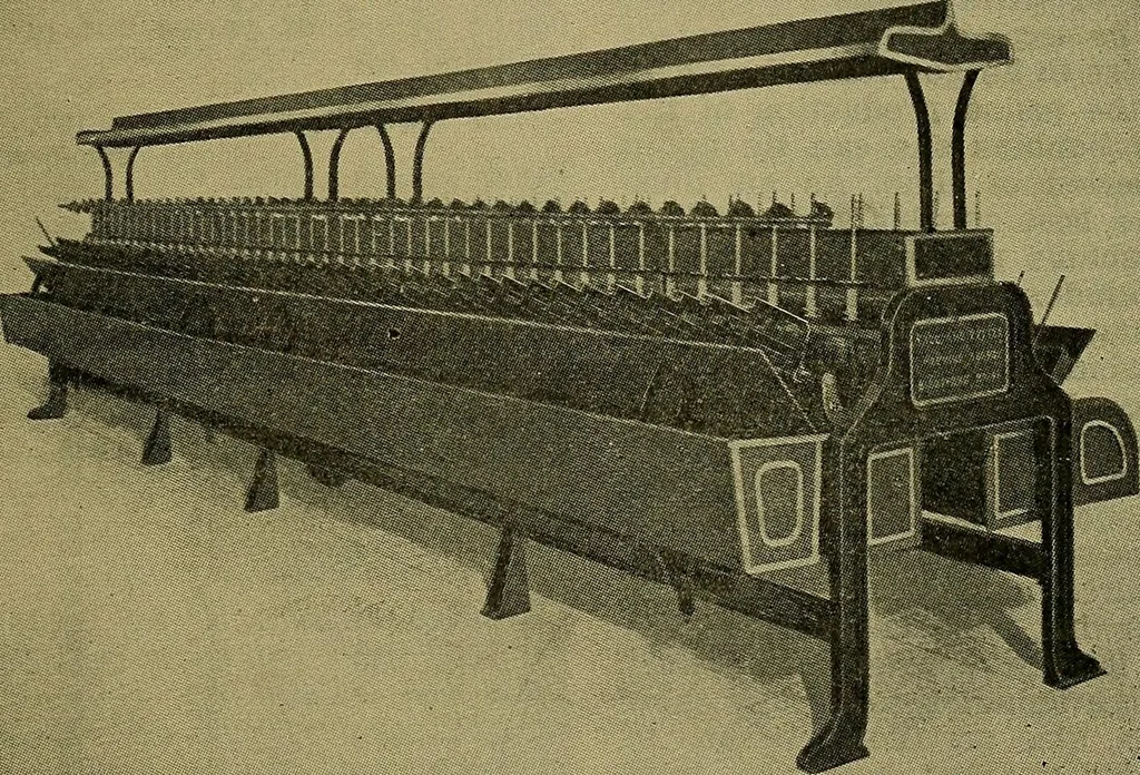 An illustration from How to build, equip and operate a cotton mill in the United States, 1913, leaf 544