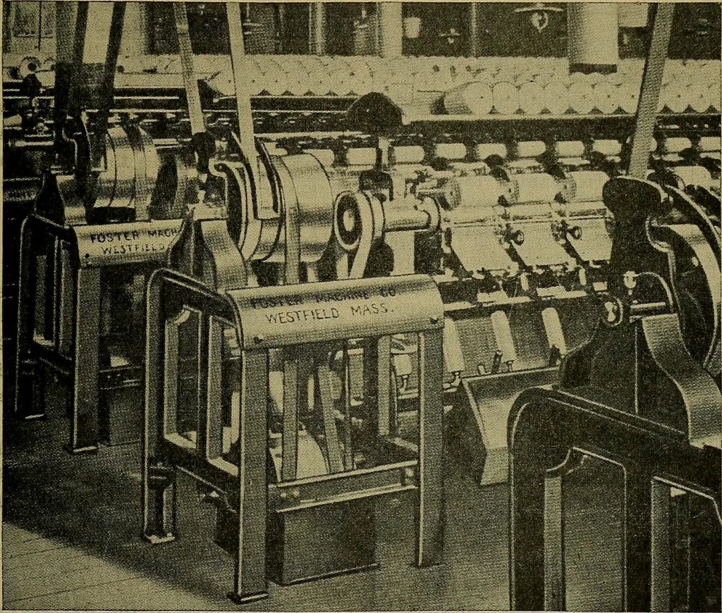 An illustration from How to build, equip and operate a cotton mill in the United States, 1913, leaf 548