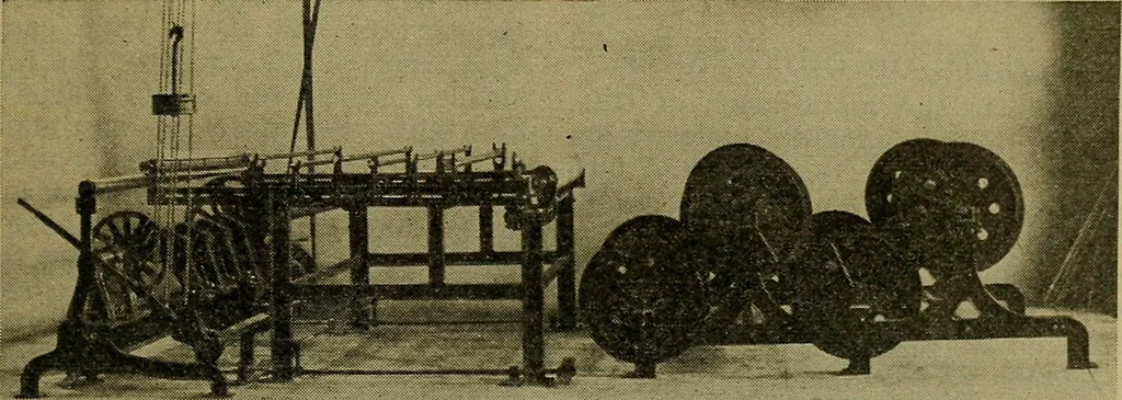 An illustration from How to build, equip and operate a cotton mill in the United States, 1913, leaf 554