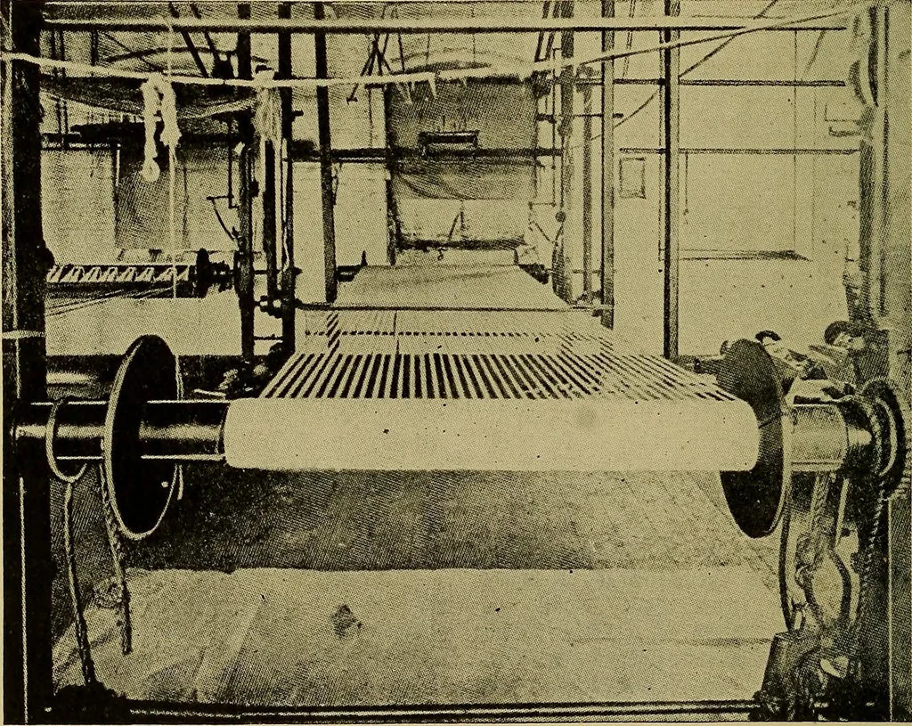An illustration from How to build, equip and operate a cotton mill in the United States, 1913, leaf 569