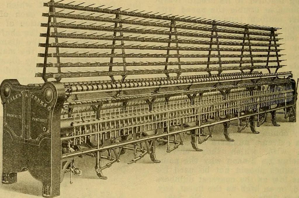 An illustration from How to build, equip and operate a cotton mill in the United States, 1913, leaf 599