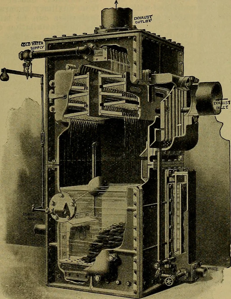 An illustration from How to build, equip and operate a cotton mill in the United States, 1913, leaf 60