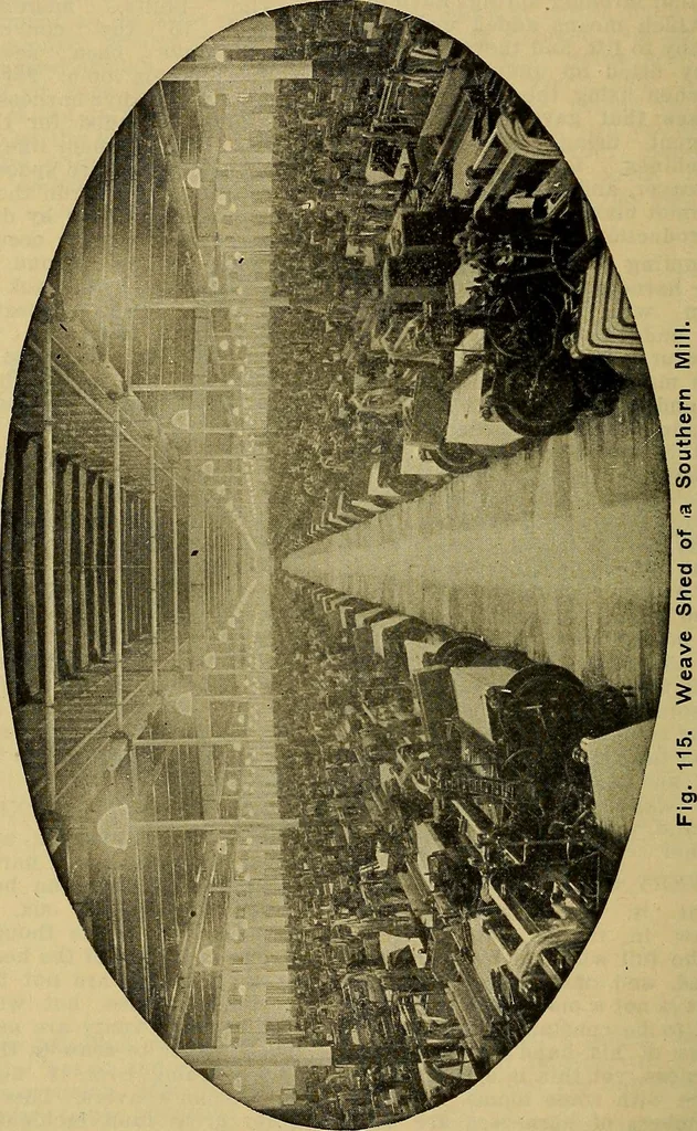 An illustration from How to build, equip and operate a cotton mill in the United States, 1913, leaf 607