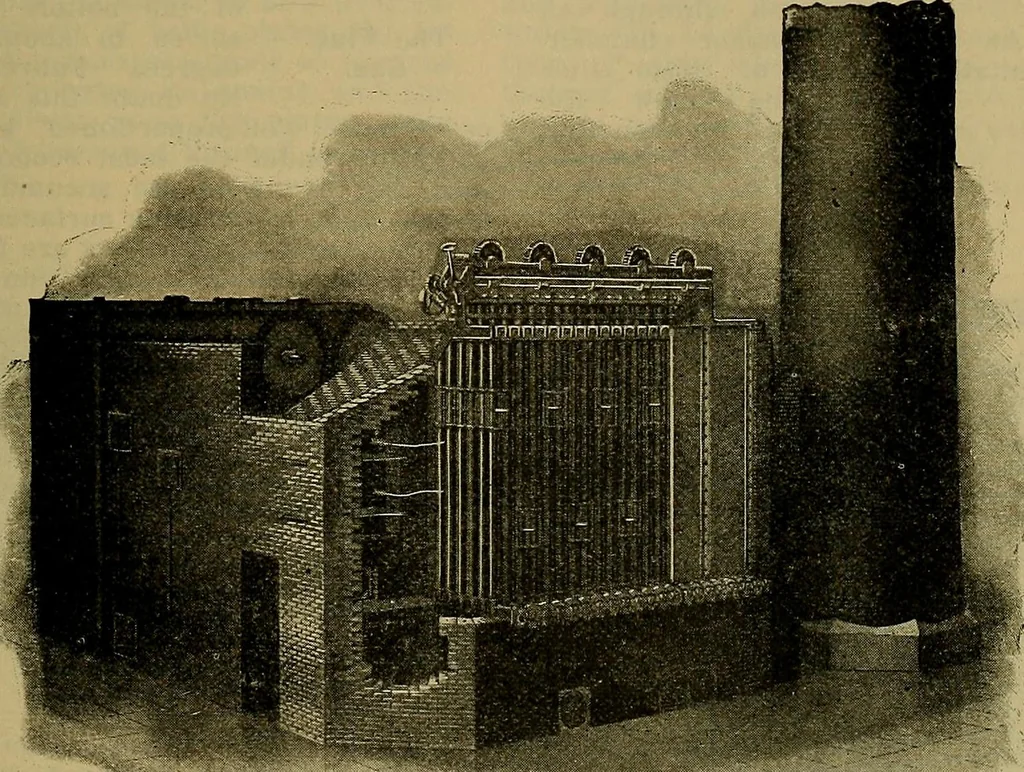 An illustration from How to build, equip and operate a cotton mill in the United States, 1913, leaf 62