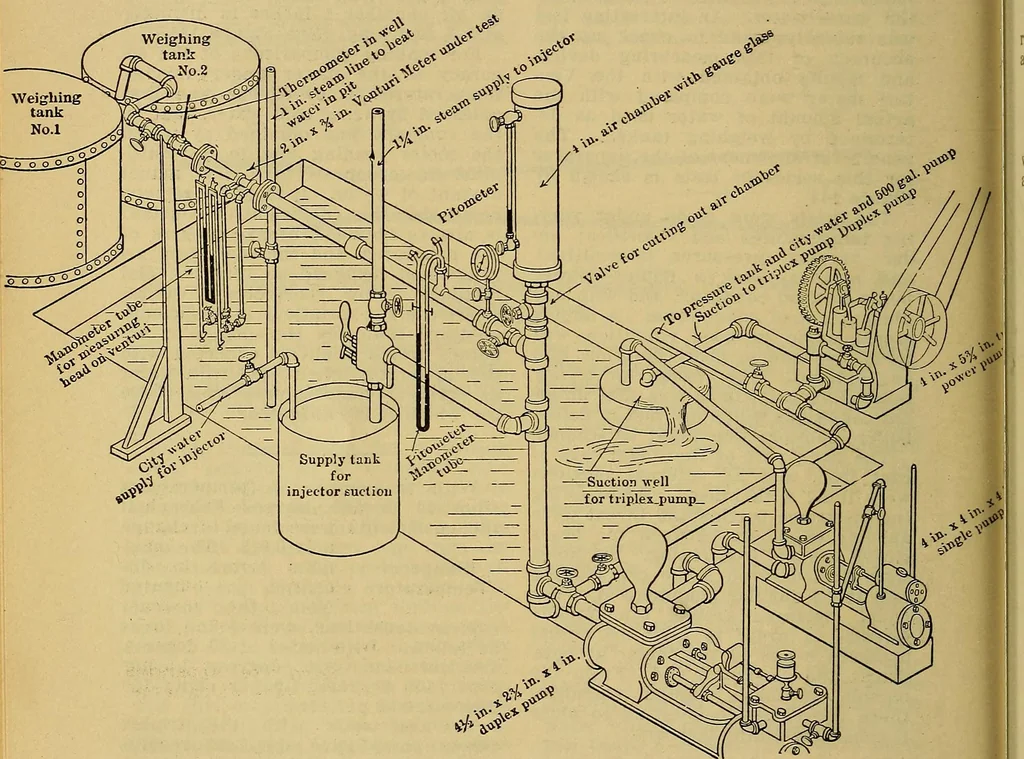 An illustration from How to build, equip and operate a cotton mill in the United States, 1913, leaf 67