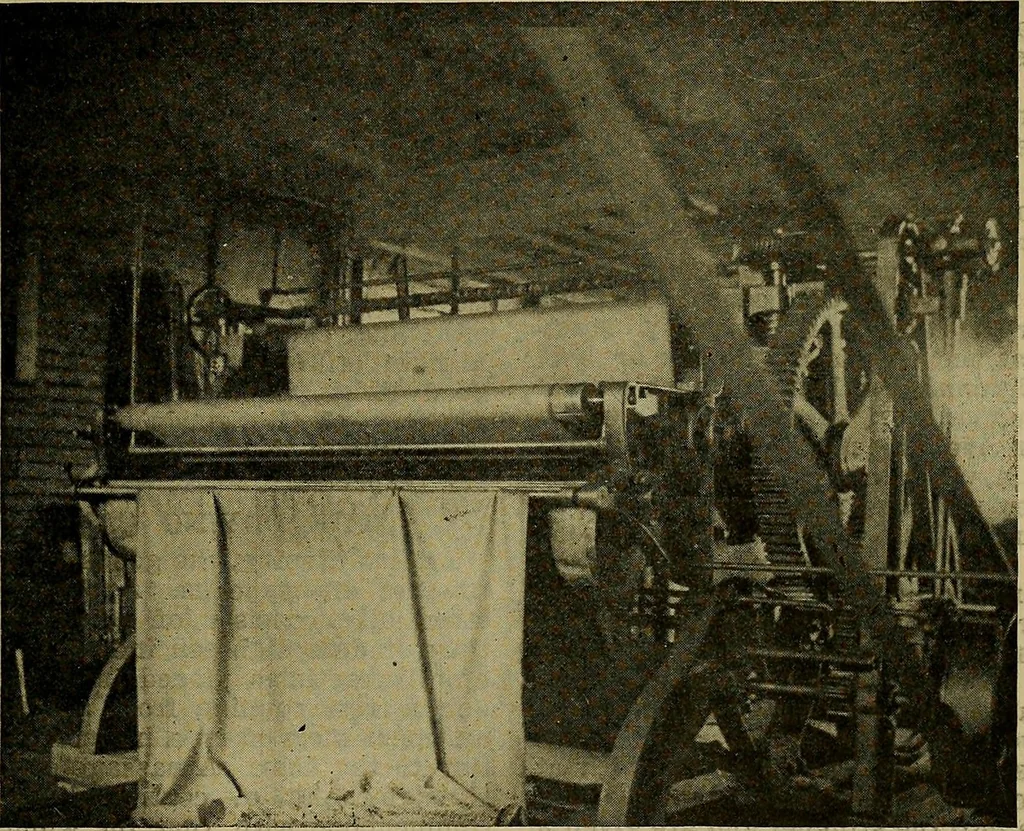 An illustration from How to build, equip and operate a cotton mill in the United States, 1913, leaf 670
