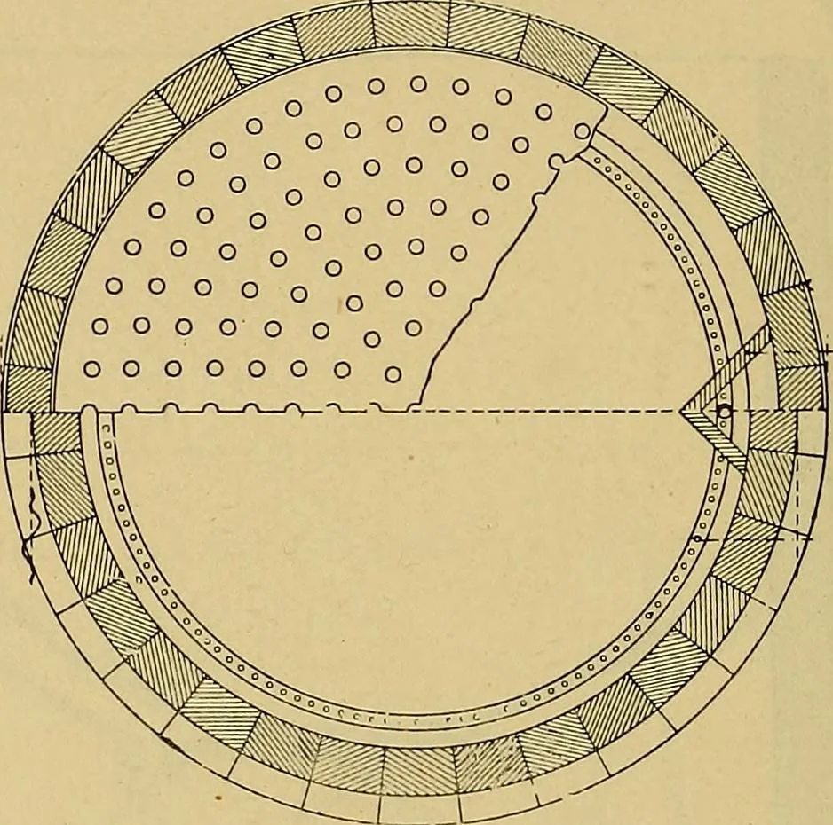 An illustration from How to build, equip and operate a cotton mill in the United States, 1913, leaf 691