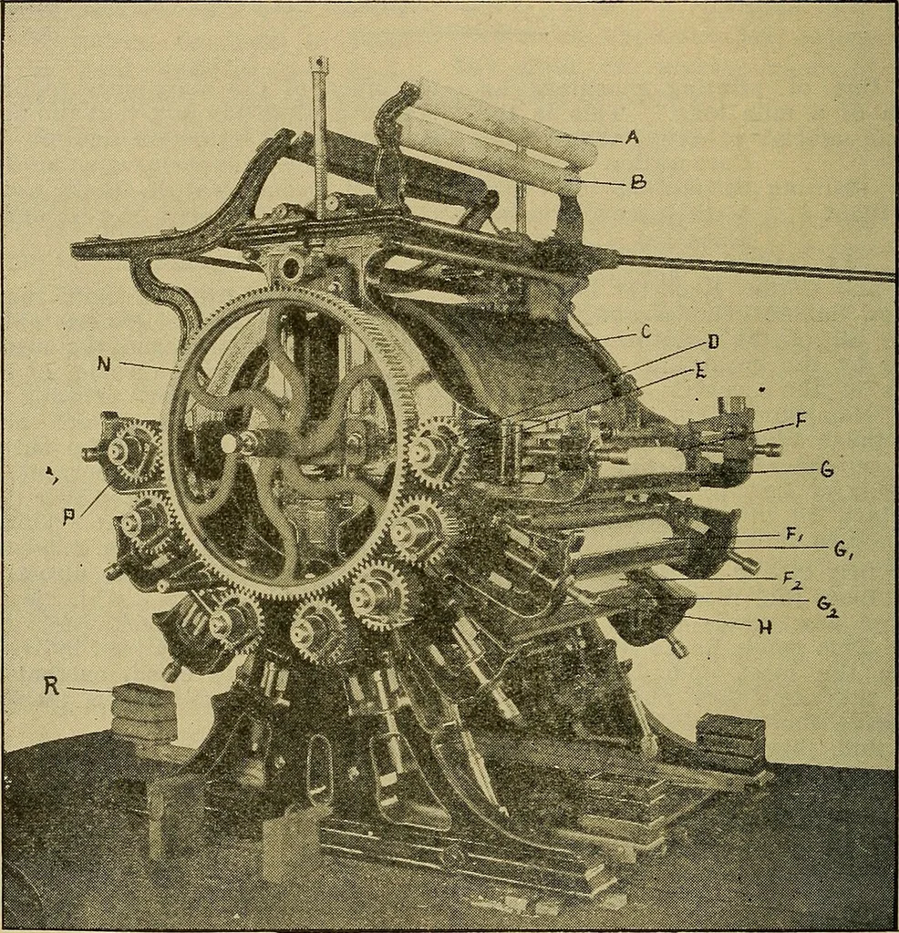 An illustration from How to build, equip and operate a cotton mill in the United States, 1913, leaf 711