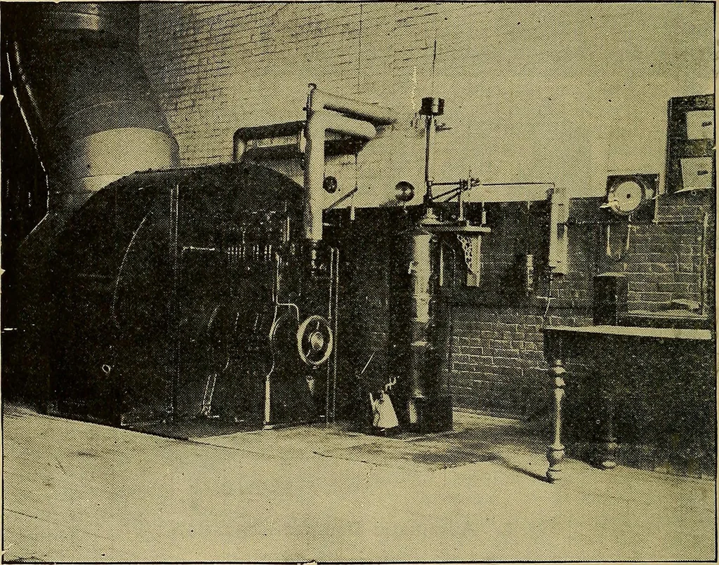 An illustration from How to build, equip and operate a cotton mill in the United States, 1913, leaf 73