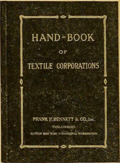 An illustration from How to build, equip and operate a cotton mill in the United States, 1913, leaf 9