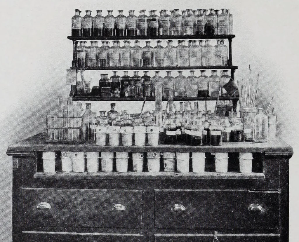 An illustration from How to buy dyestuffs, 1913, leaf 34