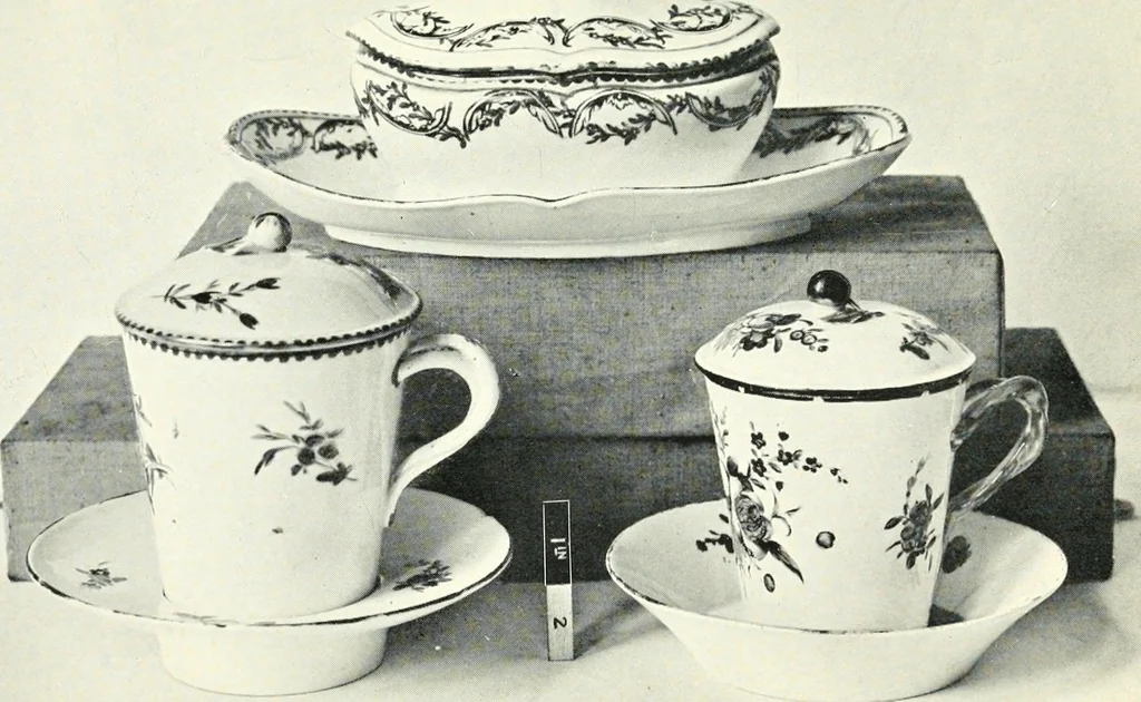 An illustration from How to collect continental china, 1907, leaf 142