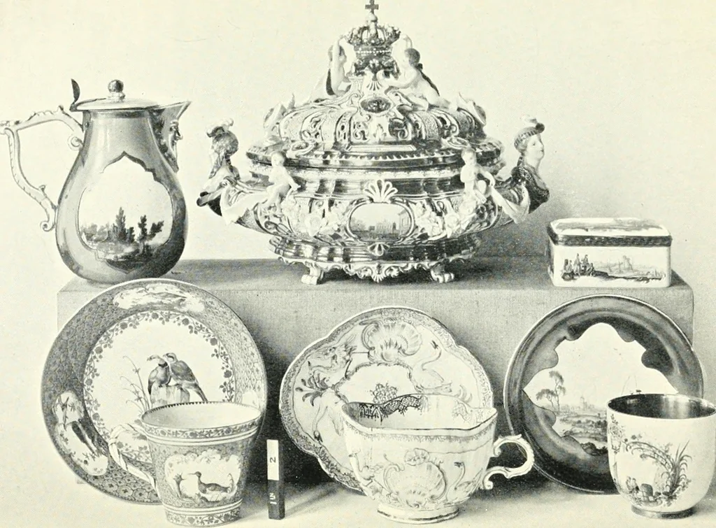 An illustration from How to collect continental china, 1907, leaf 218