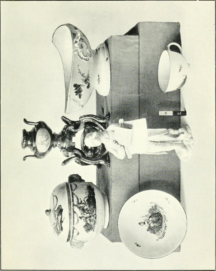 An illustration from How to collect continental china, 1907, leaf 258